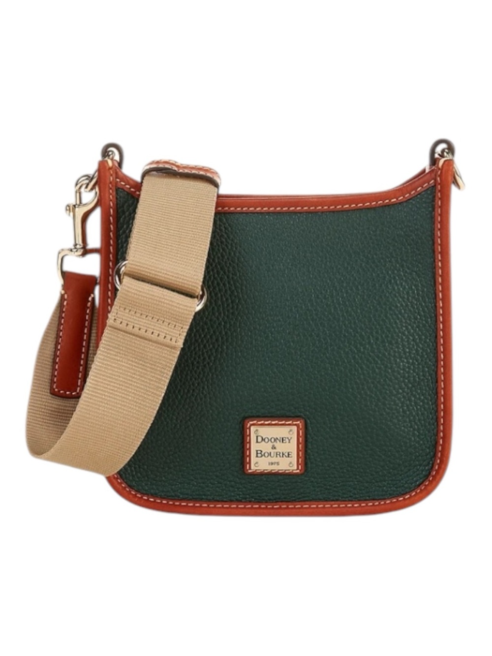 NWT Dooney & Bourke Pebble Grain Small Messenger Bag